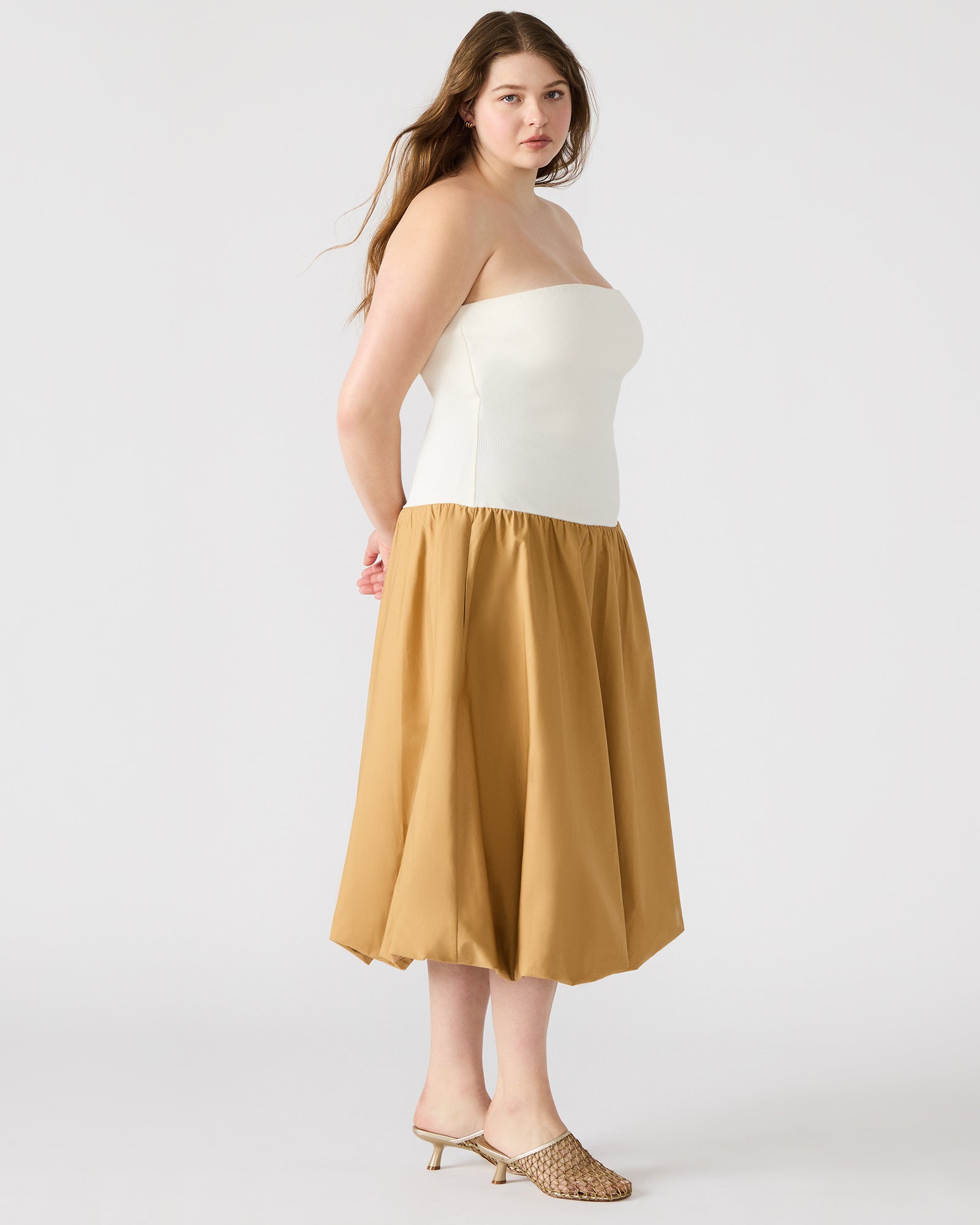 OLIVER DRESS TAUPE - Image 5