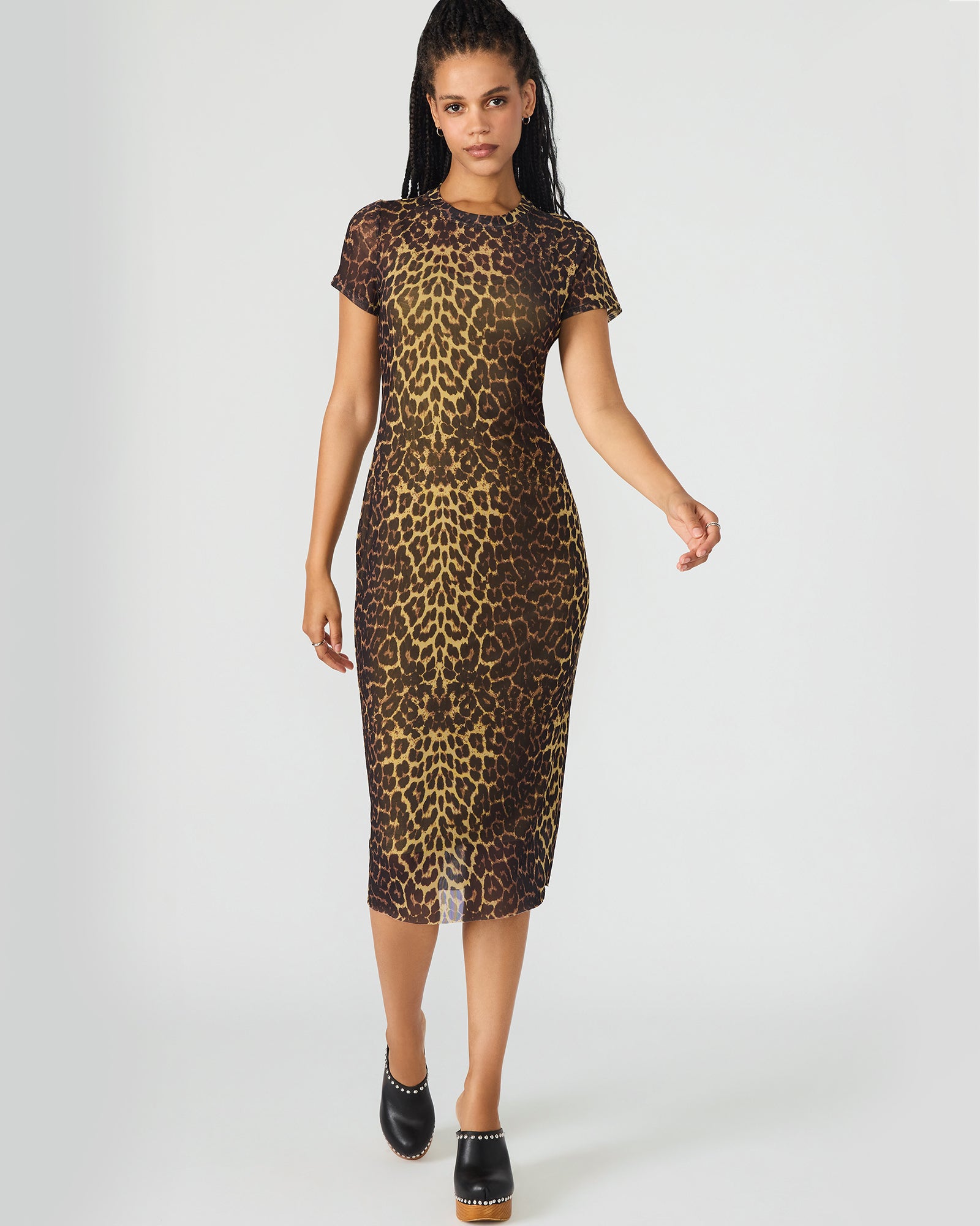 SHORT SLEEVE HAILEE DRESS HOT SPOTS PRINT - Image 2