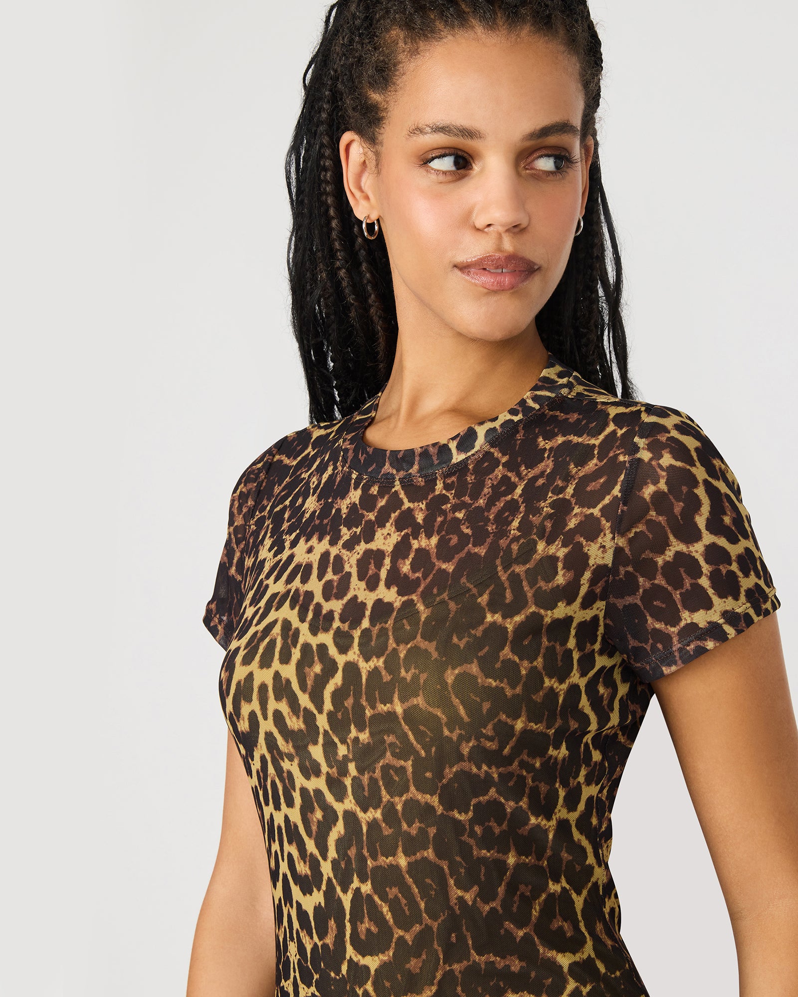 SHORT SLEEVE HAILEE DRESS HOT SPOTS PRINT - Image 6