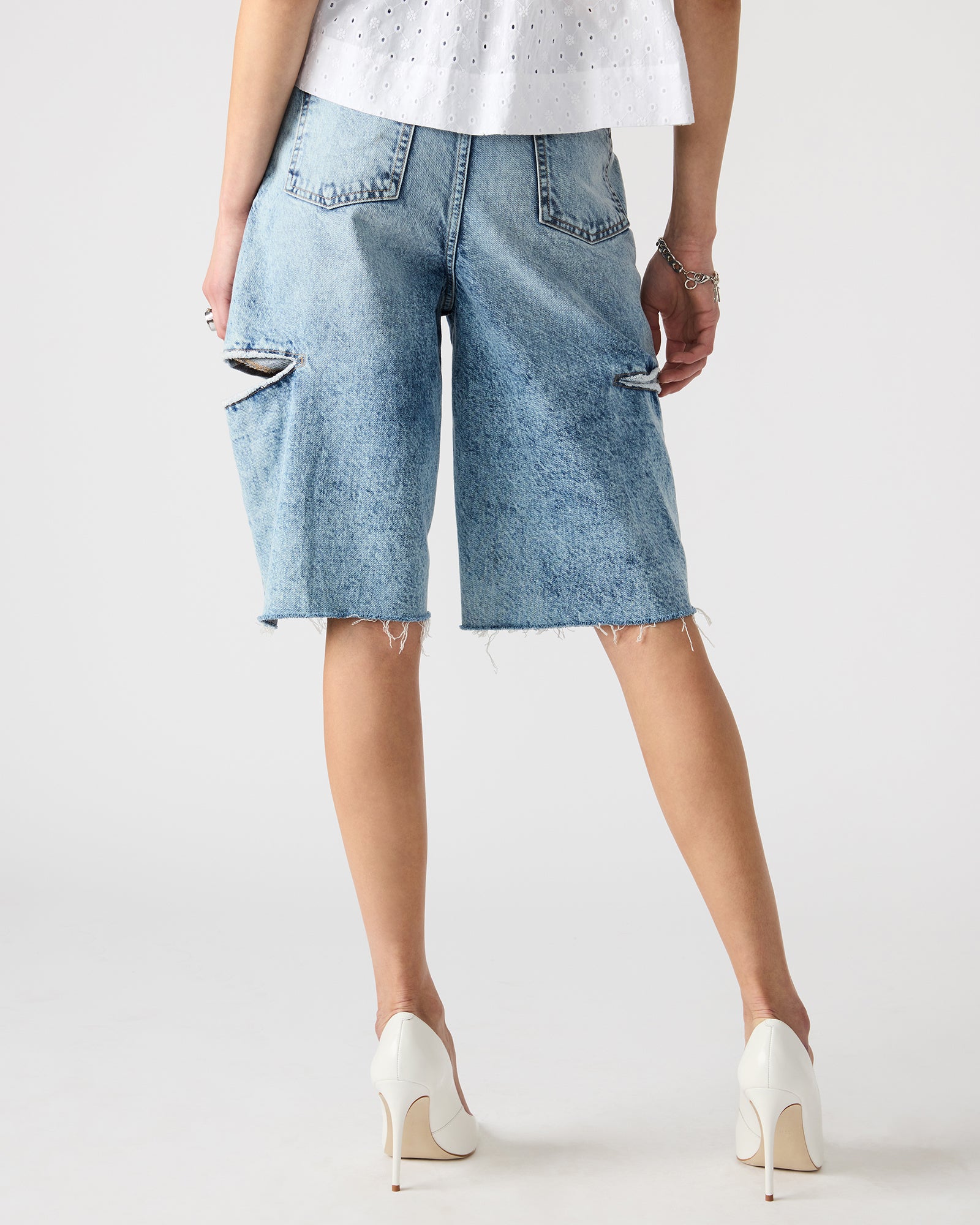 LANGE DENIM SHORT - Image 4
