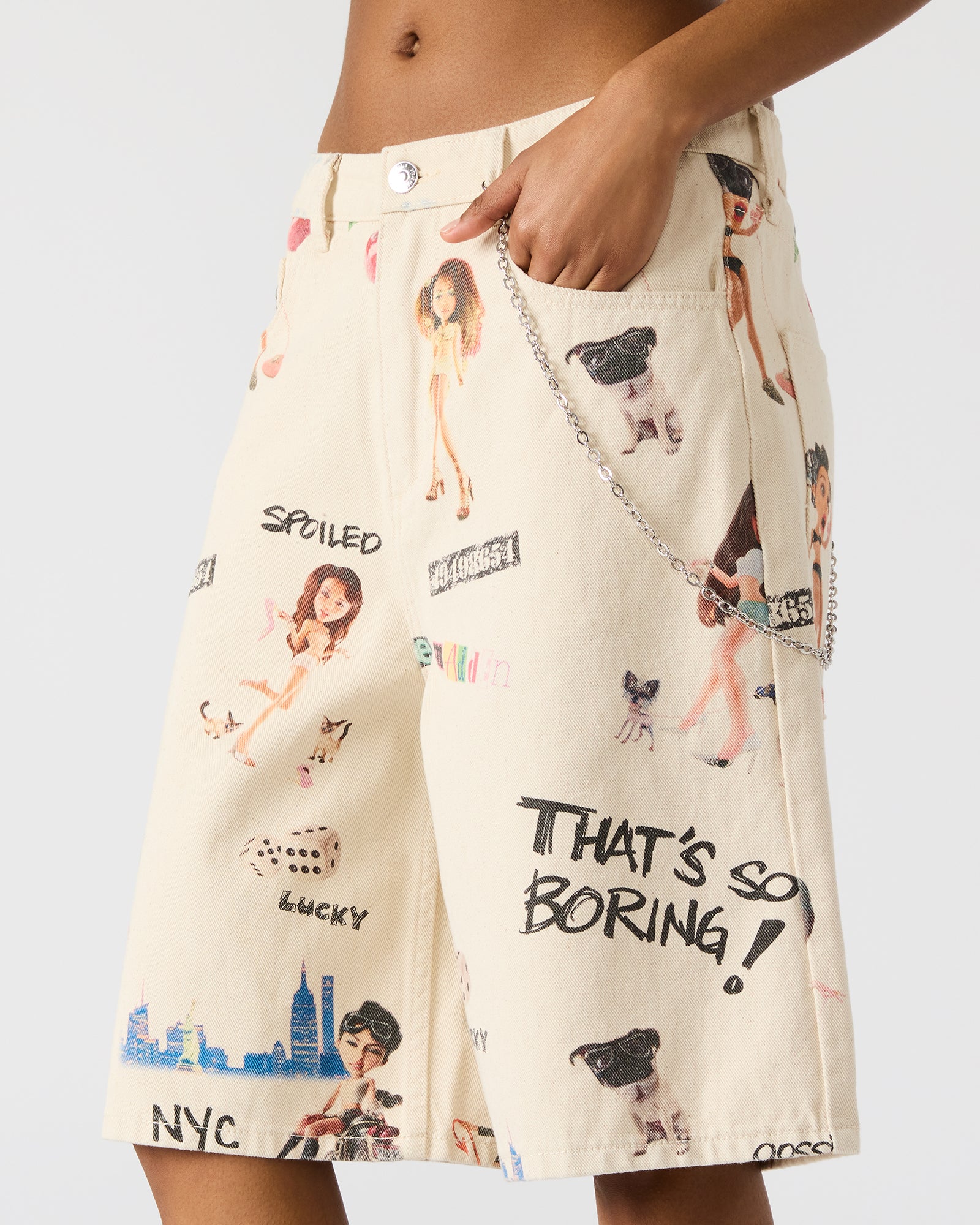 MAGDALEN JEAN SHORT MULTI - Image 5