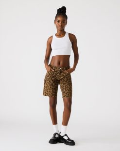 MILLIE SHORT LEOPARD