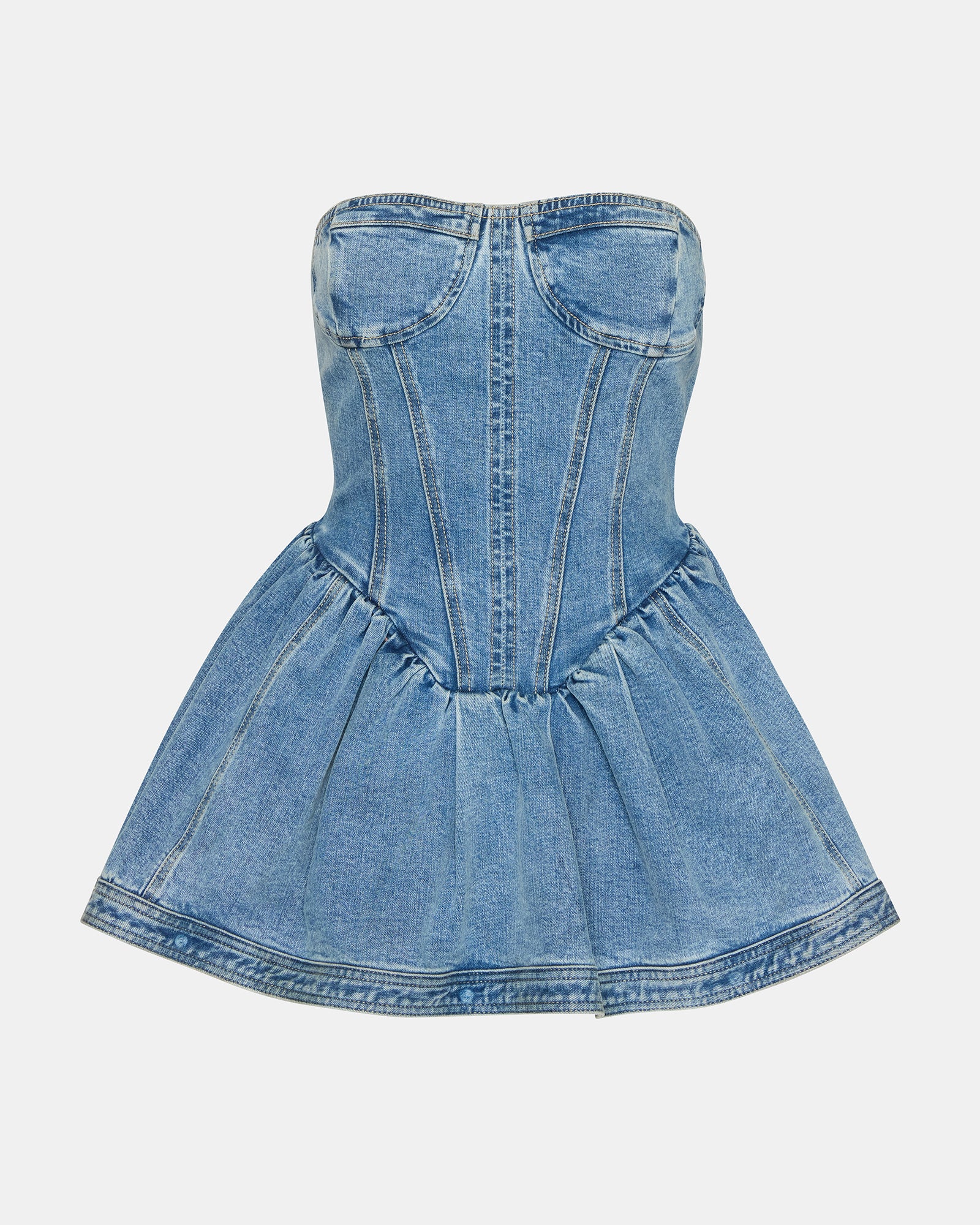 RINA DENIM TOP - Image 8