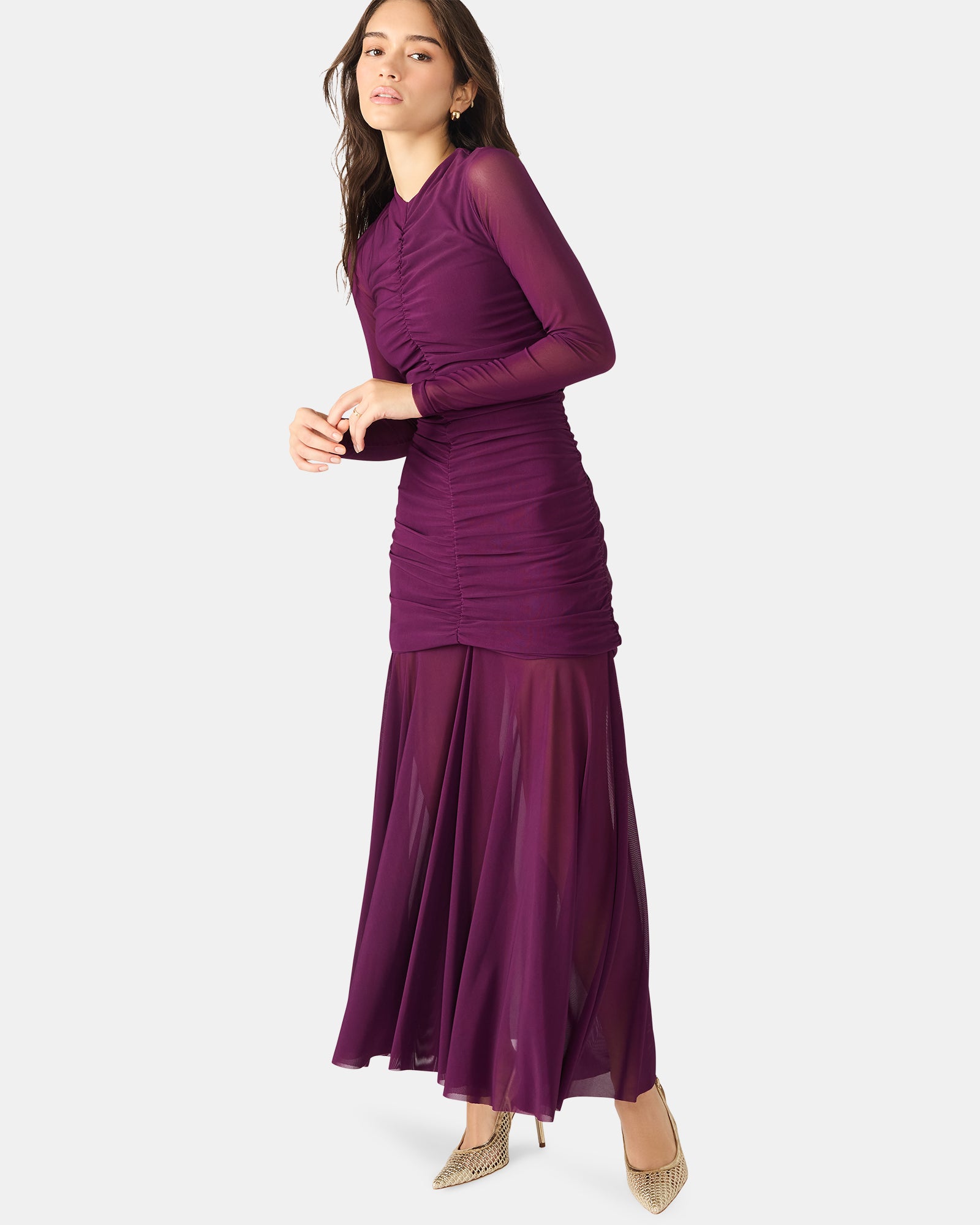 KIARA DRESS BEET - Image 3