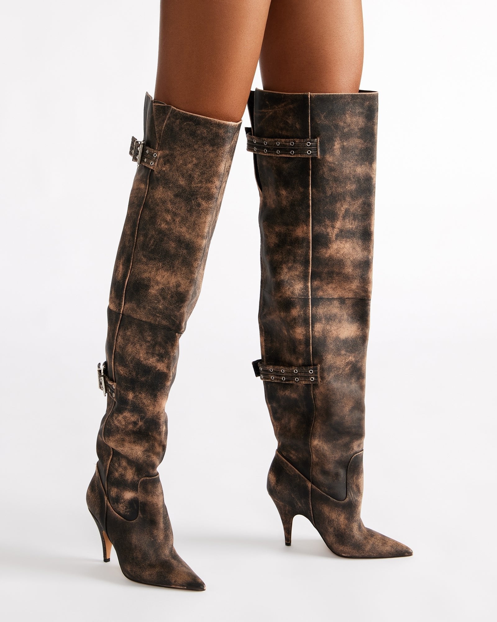 BADDIE BROWN DISTRESSED - Image 2