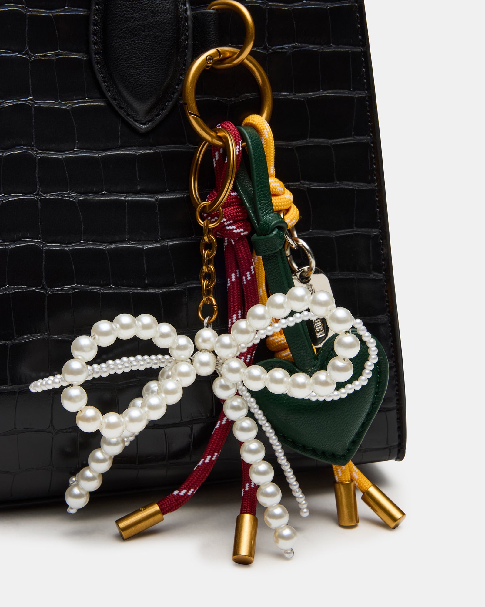 CALLEB BAG BLACK CROCODILE - Image 3