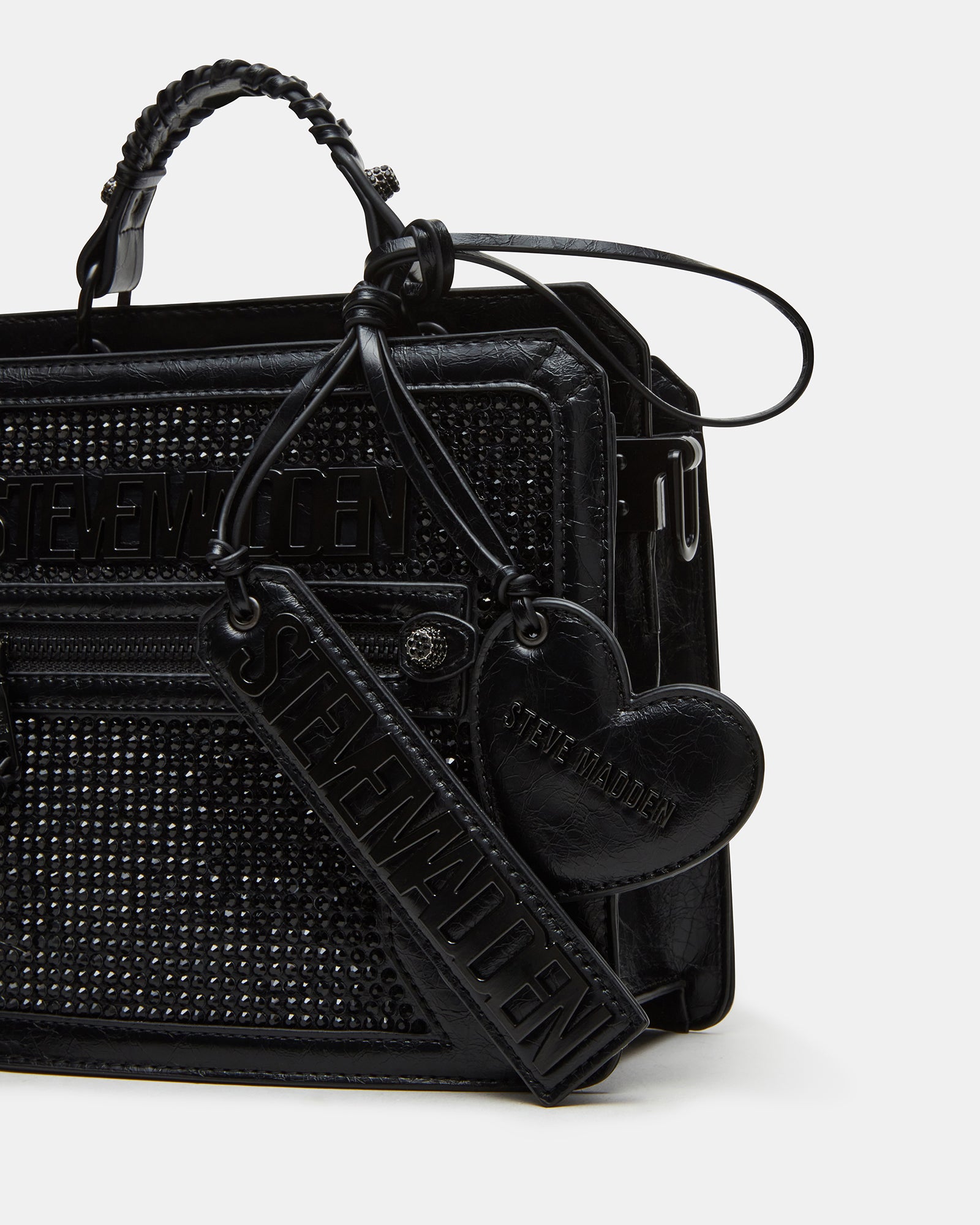 EVELYN CHARMS BAG BLACK/BLACK - Image 3