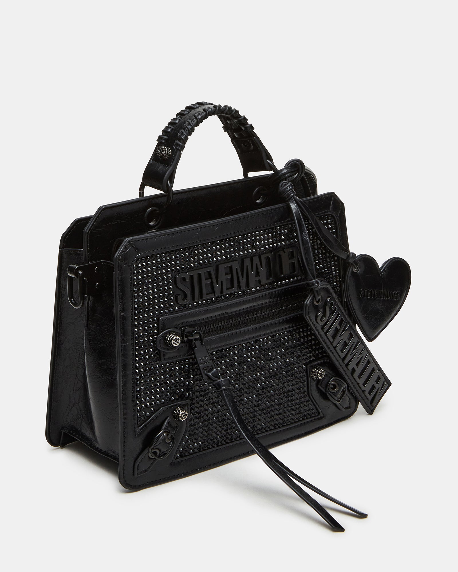 EVELYN CHARMS BAG BLACK/BLACK - Image 4