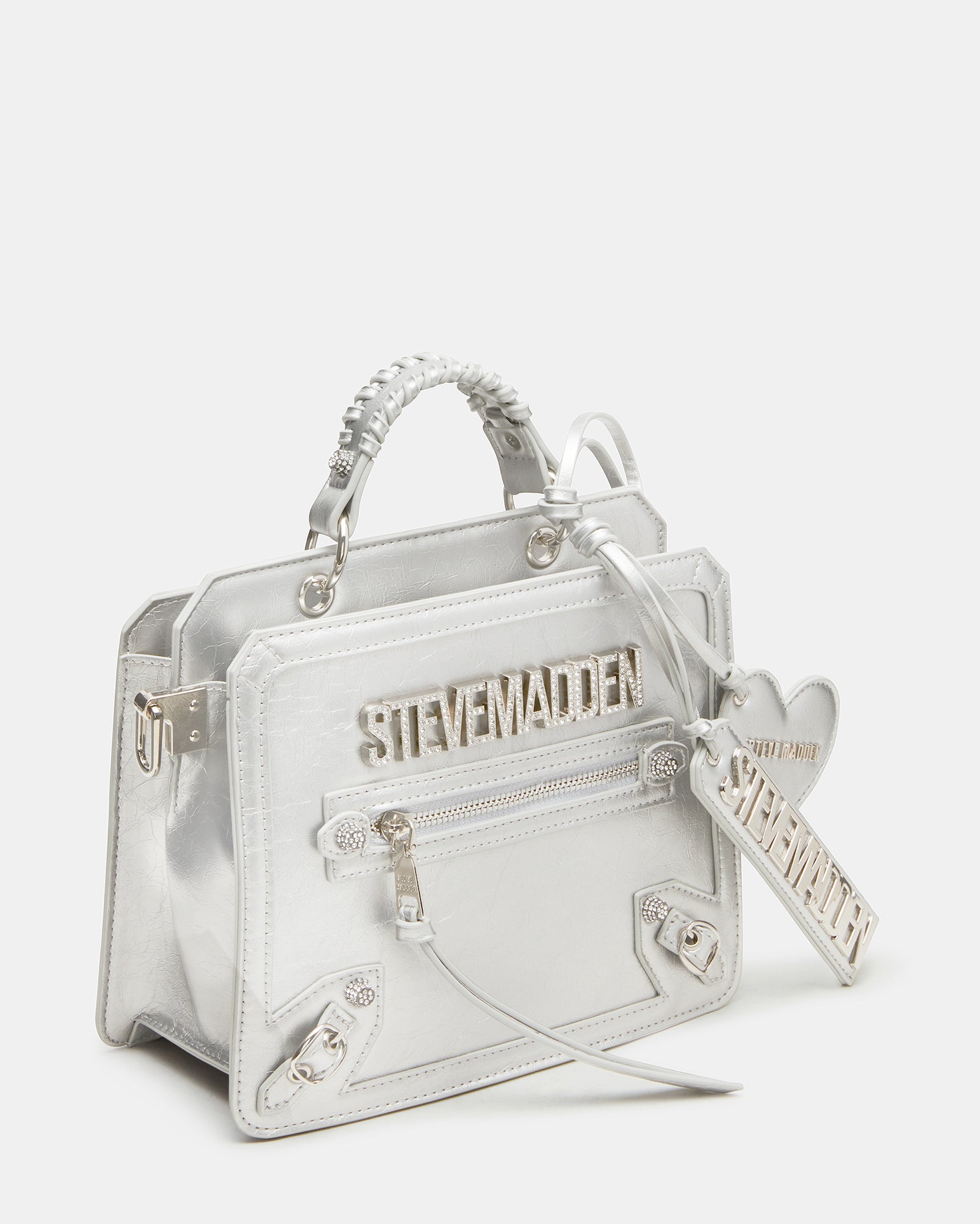 EVELYN CHARMS BAG SILVER - Image 4