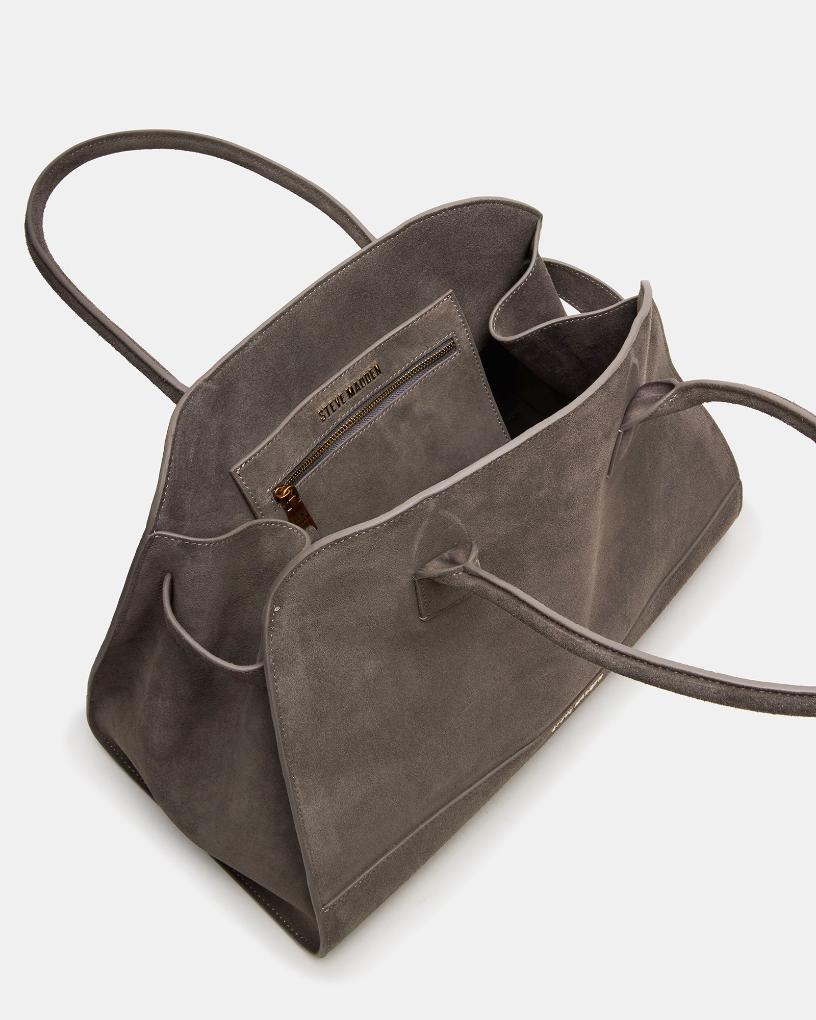 HEIDEE BAG GREY SUEDE - Image 6