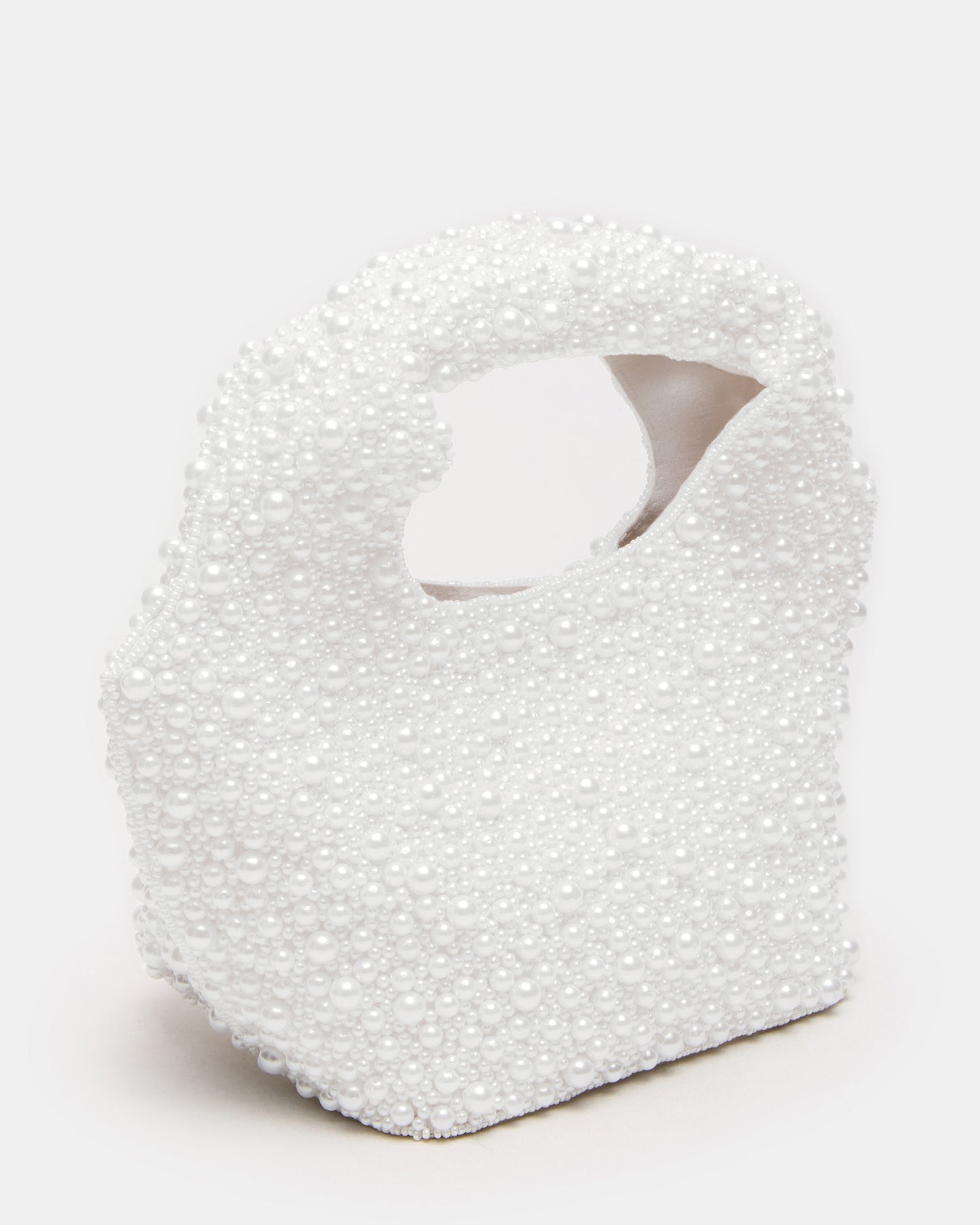 KINSLEY BEADED BAG WHITE - Image 4