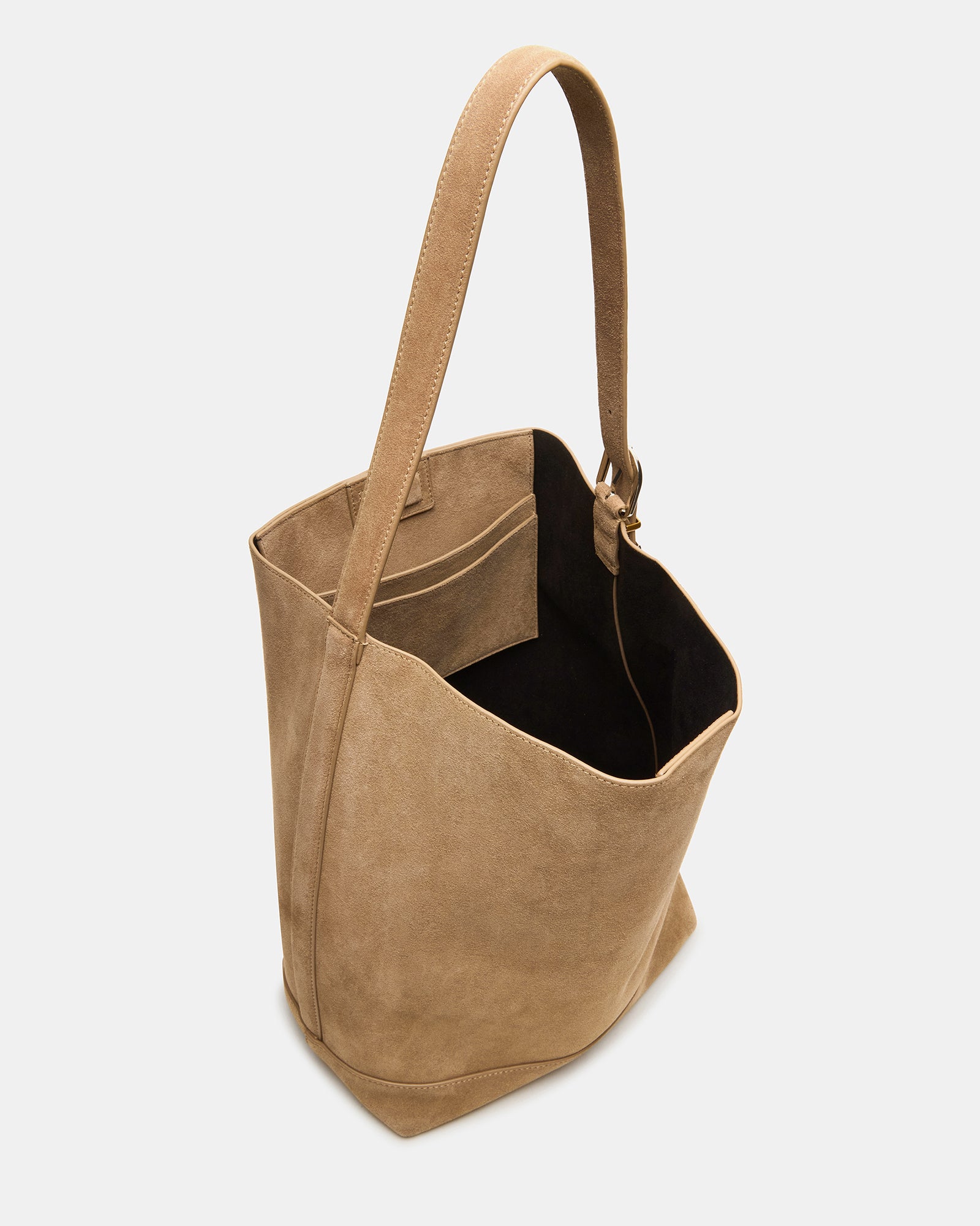TAYLR BAG TAUPE SUEDE - Image 5