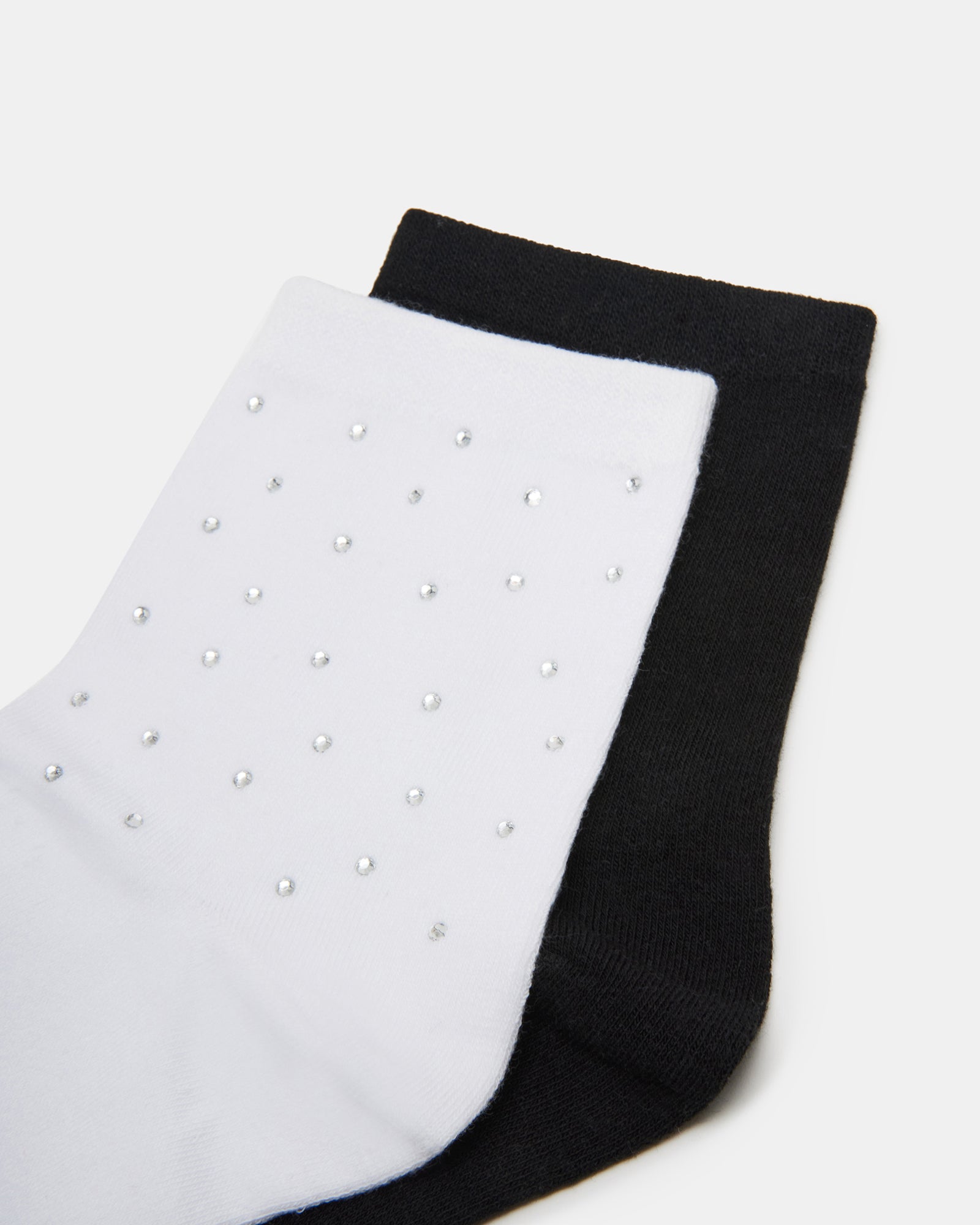 ICED SOCKS WHITE/BLACK - Image 2