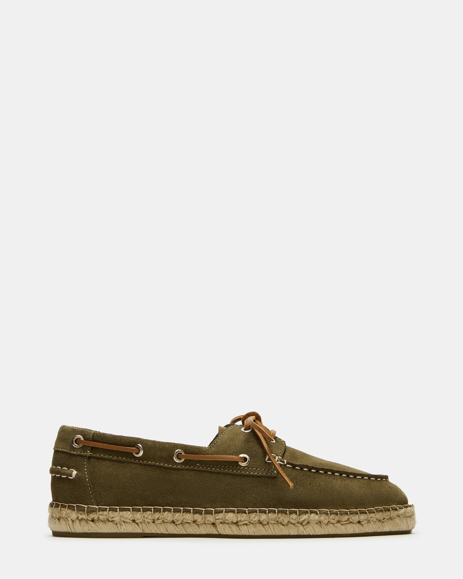 PANCHO OLIVE SUEDE