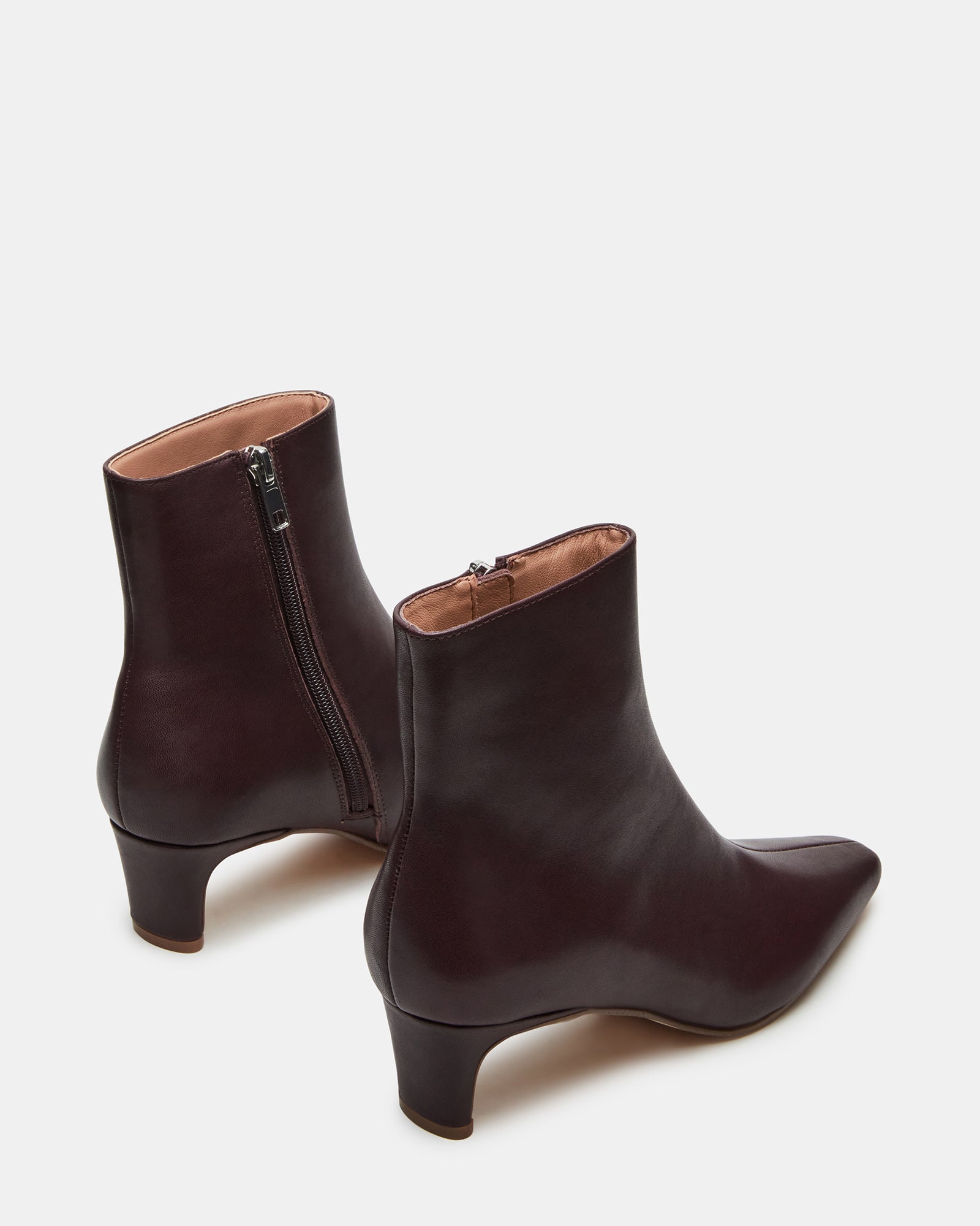 DELVIE BROWN/RED LEATHER - Image 6