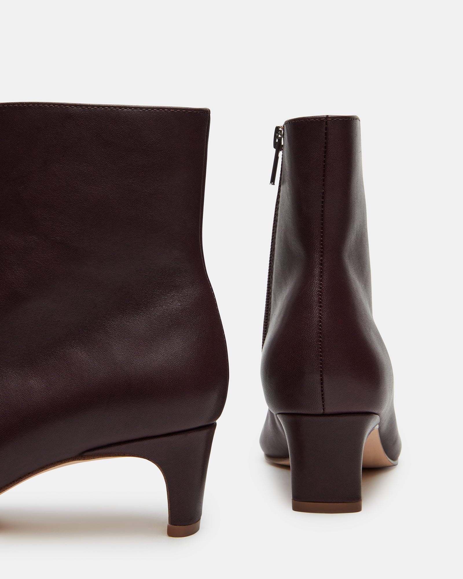 DELVIE BROWN/RED LEATHER - Image 4