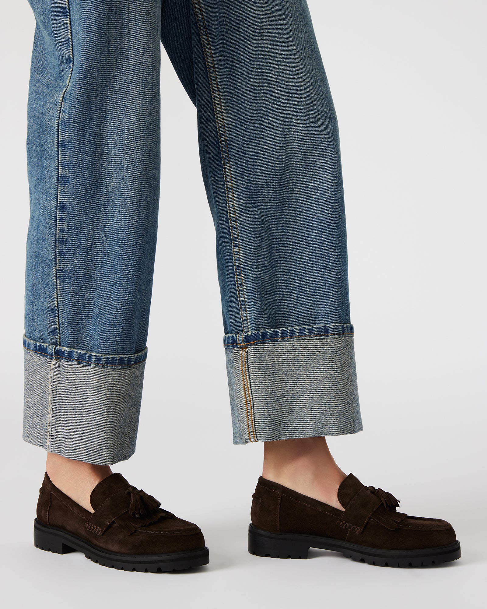 MINKA CHOCOLATE BROWN SUEDE - Image 2