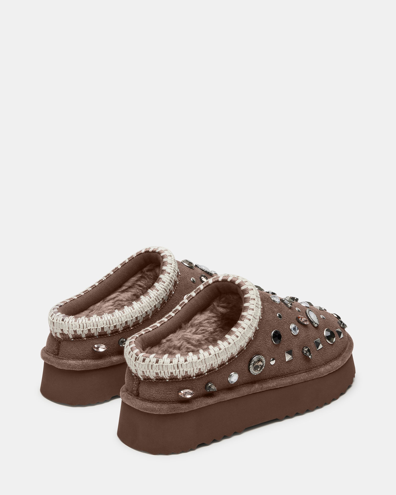 SELENA GREY SUEDE RHINESTONES - Image 6