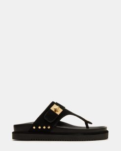 THONA BLACK SUEDE