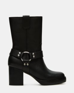 TOPHER BLACK LEATHER