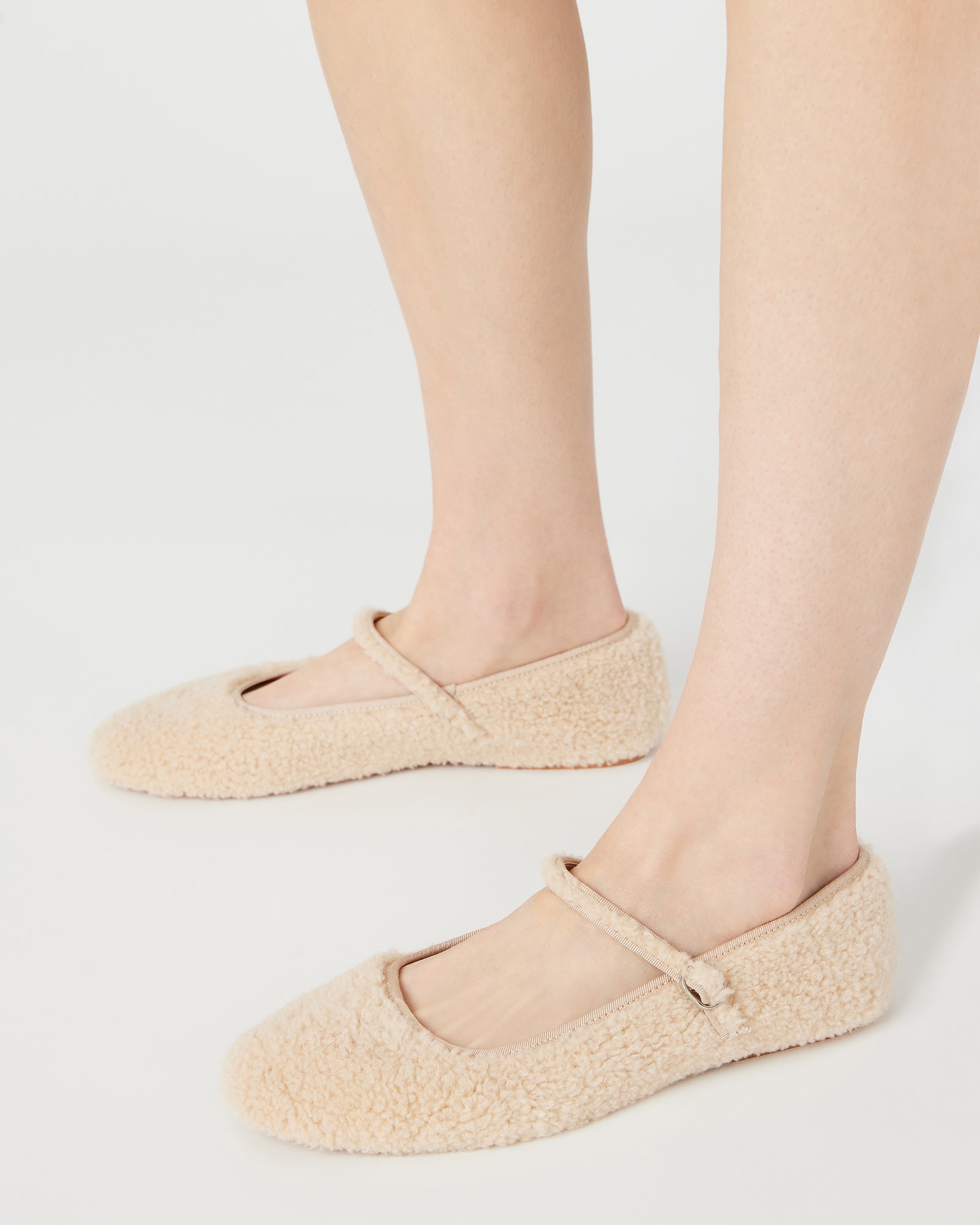 VINETTA FAUX SHEARLING NATURAL - Image 2
