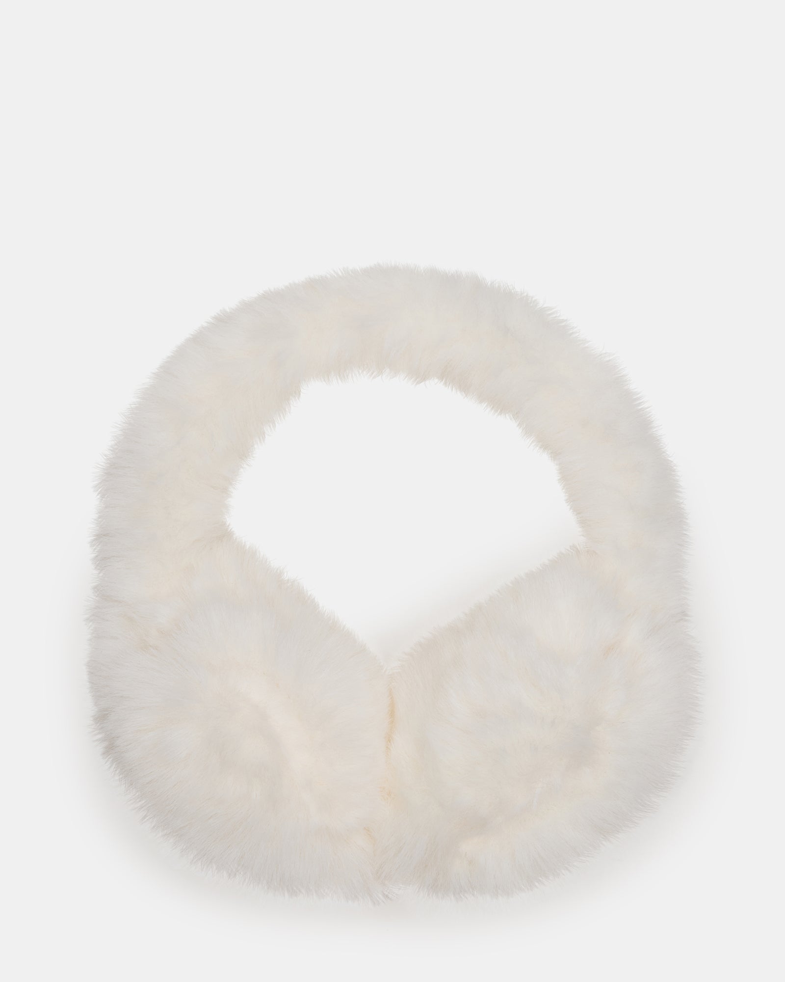 ALL OVER FAUX EARMUFFS ANTIQUE WHITE - Image 3