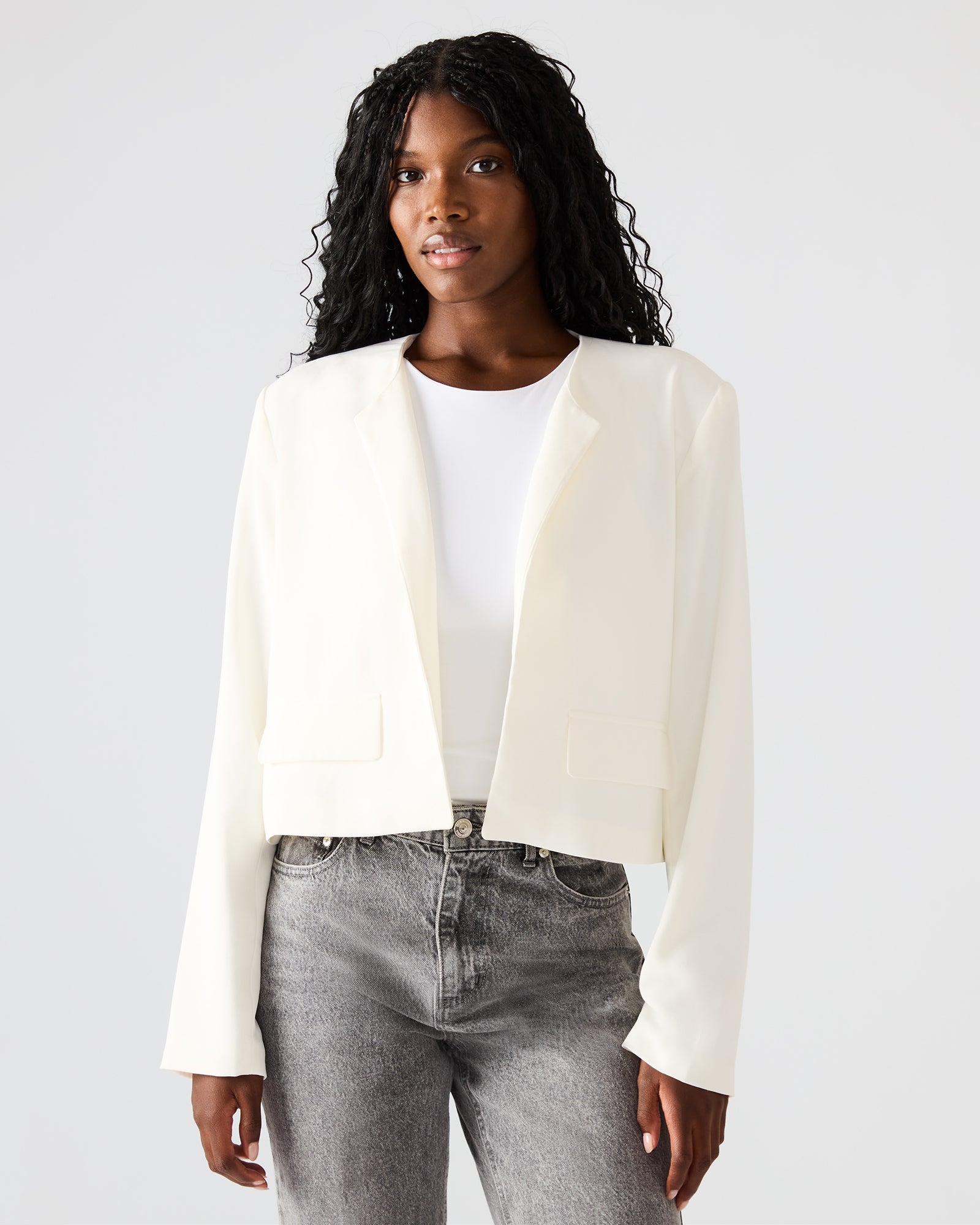 SERENEA BLAZER WHITE - Image 2