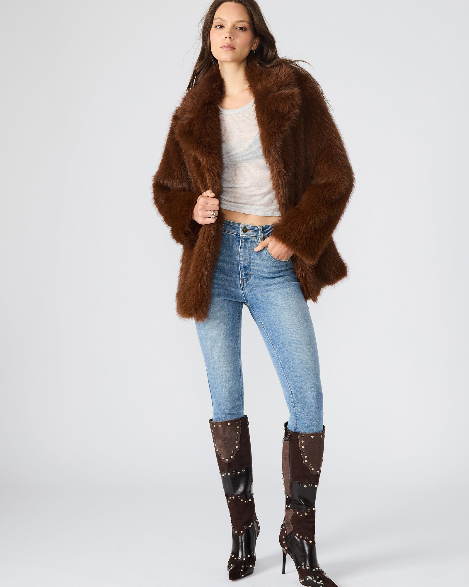 KINDRA COAT BROWN - Image 10