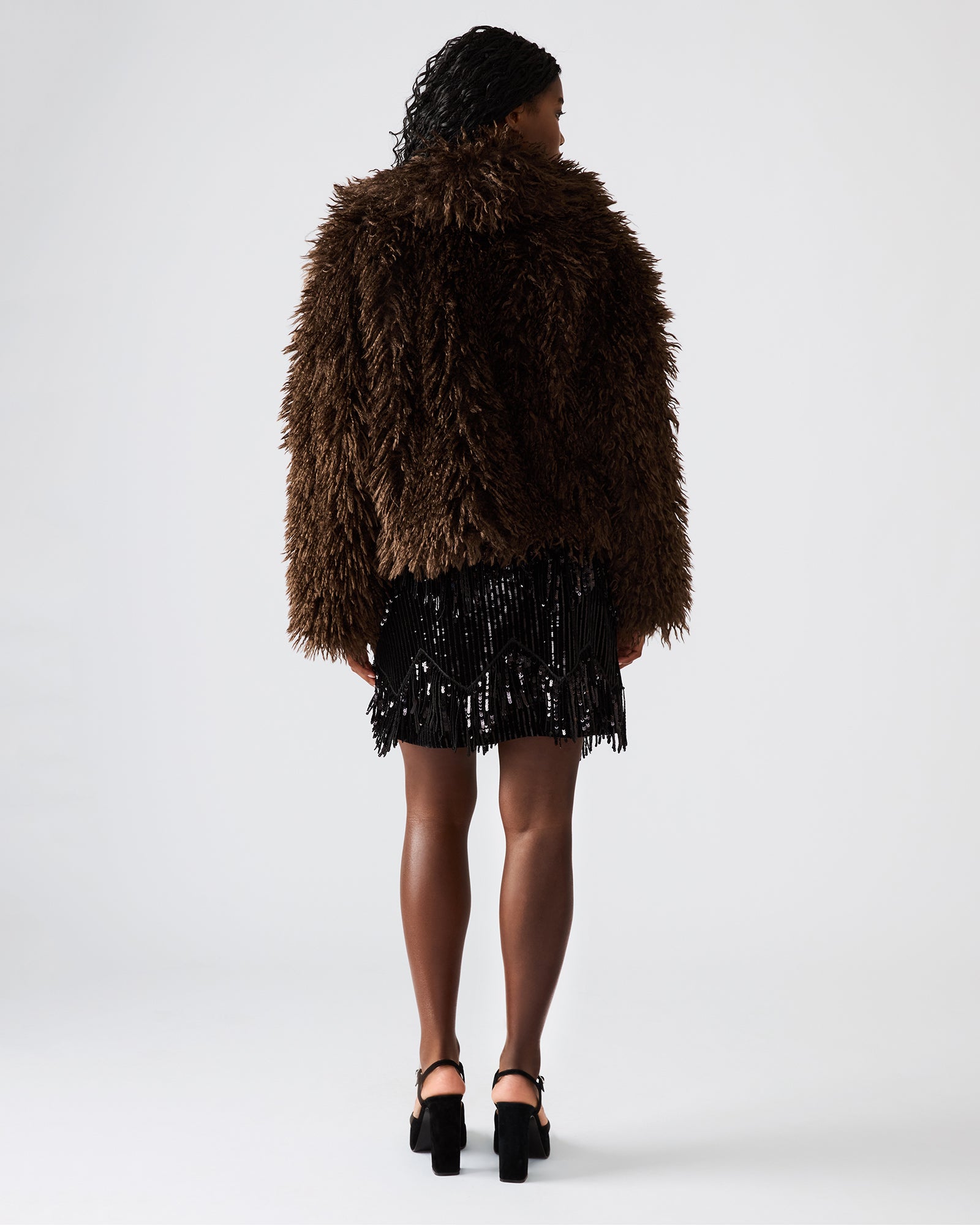 INAYA COAT DARK ESPRESSO - Image 5