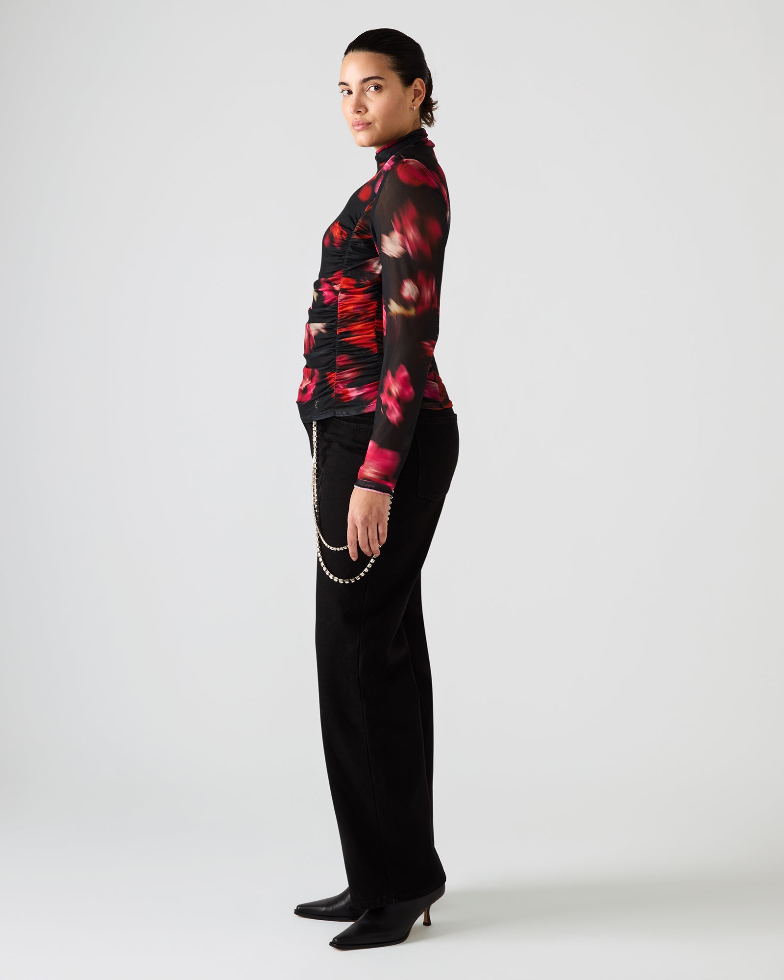 TAYLORE TOP BLURRY FLORAL - Image 5