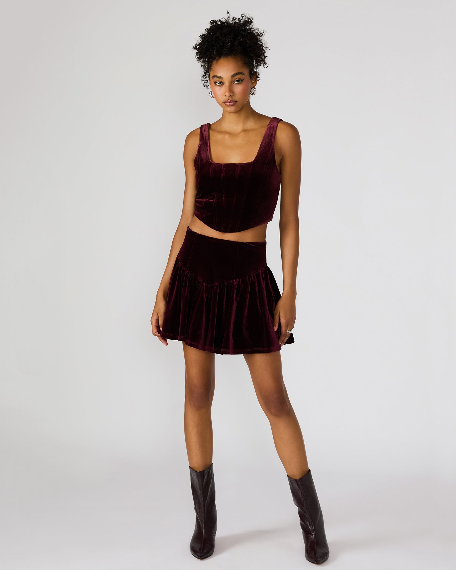 JAYLA SKIRT WINE