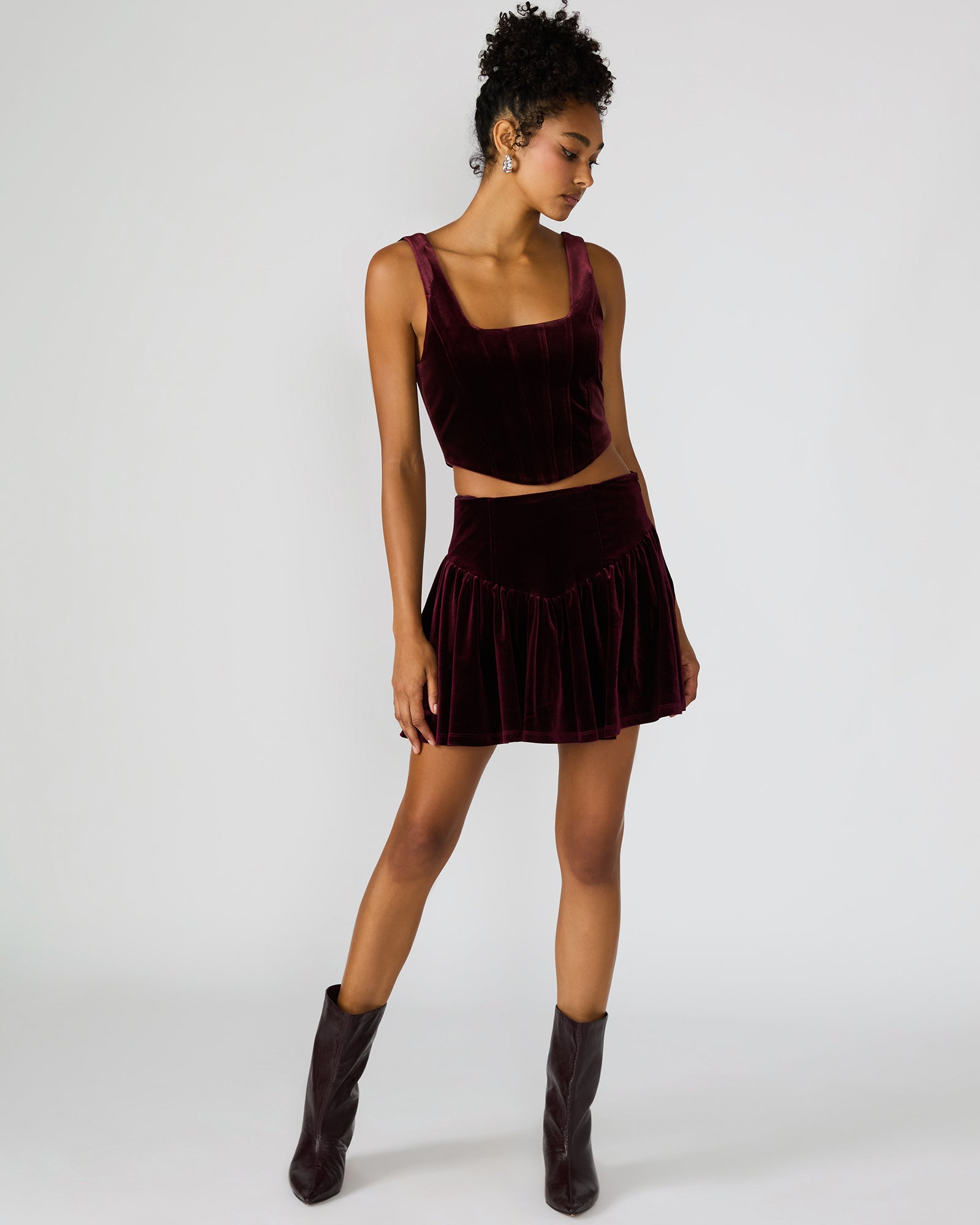 JAYLA SKIRT WINE - Image 6