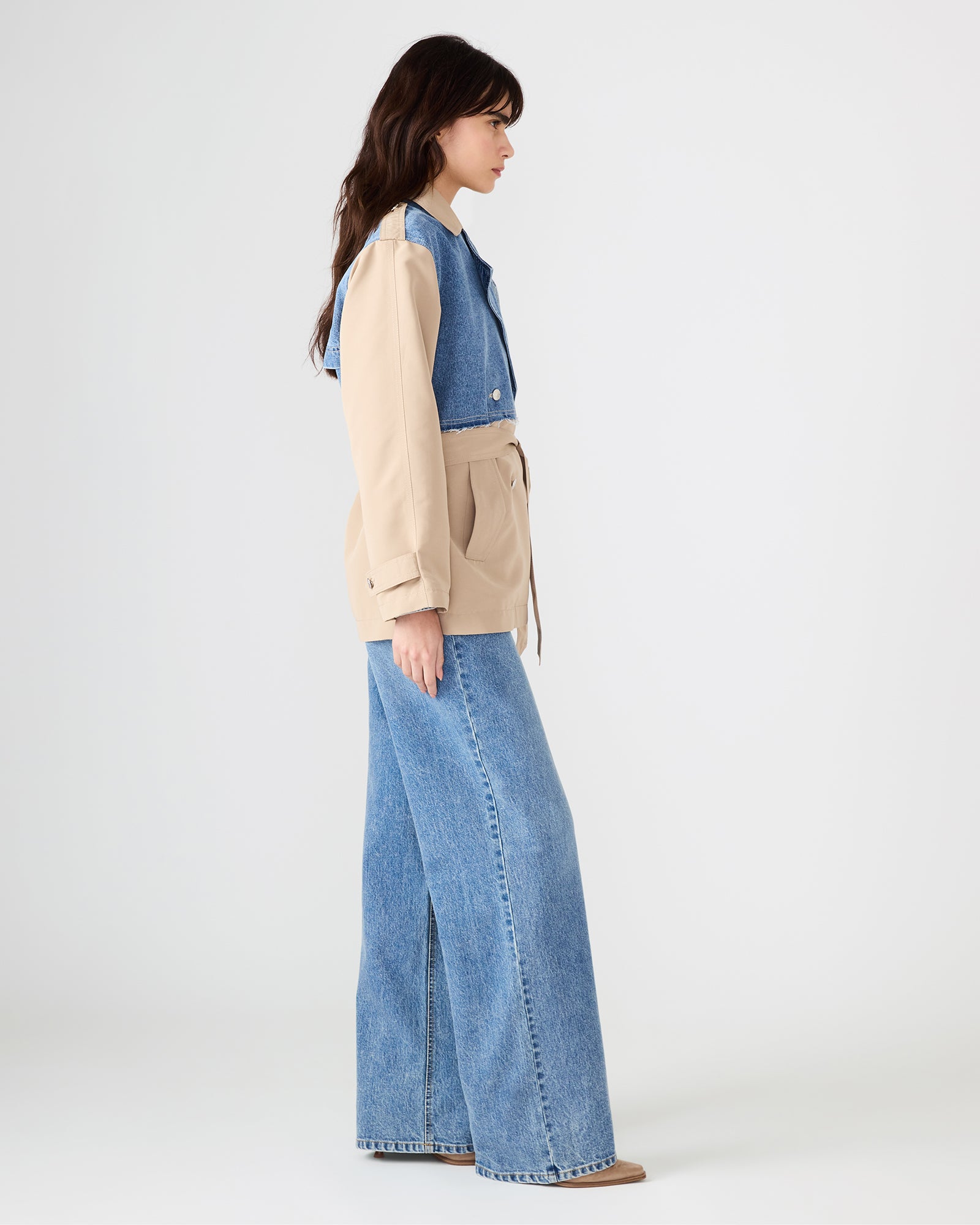 SHYLA COAT DENIM MULTI - Image 5