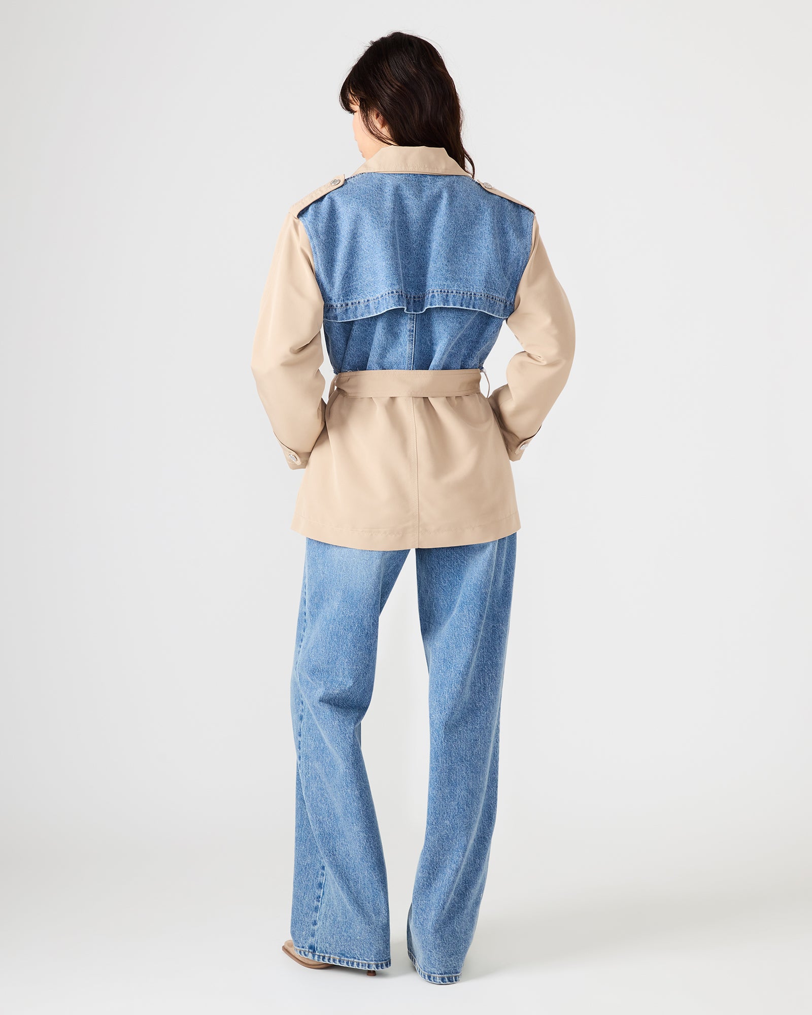 SHYLA COAT DENIM MULTI - Image 6