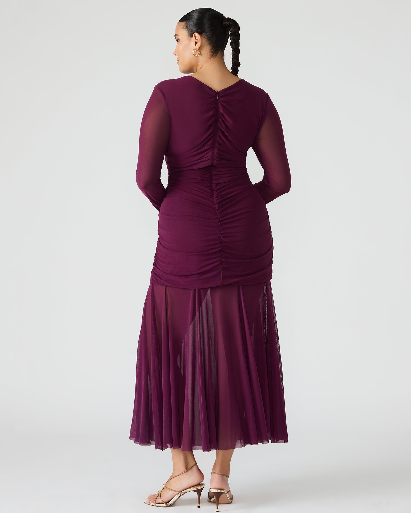 KIARA DRESS BEET - Image 4