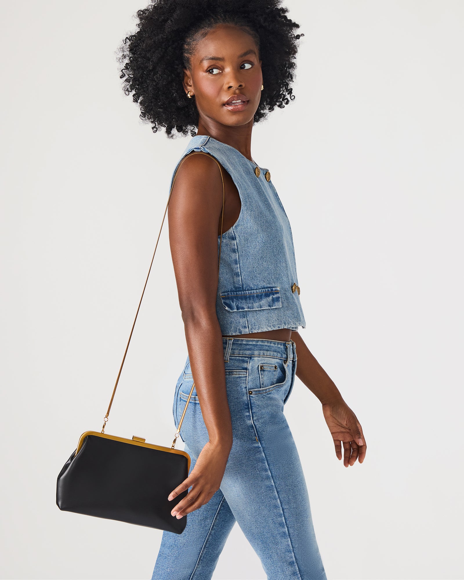 KISSES BAG BLACK - Image 2