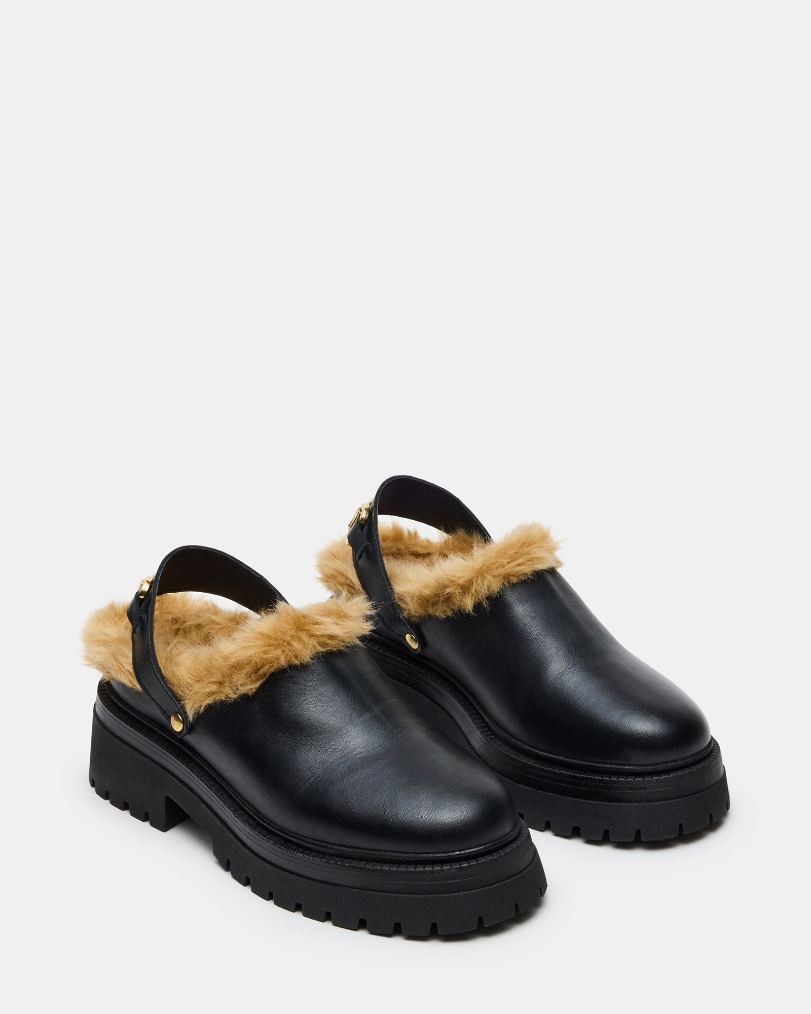 ERBA FAUX FUR BLACK LEATHER - Image 3