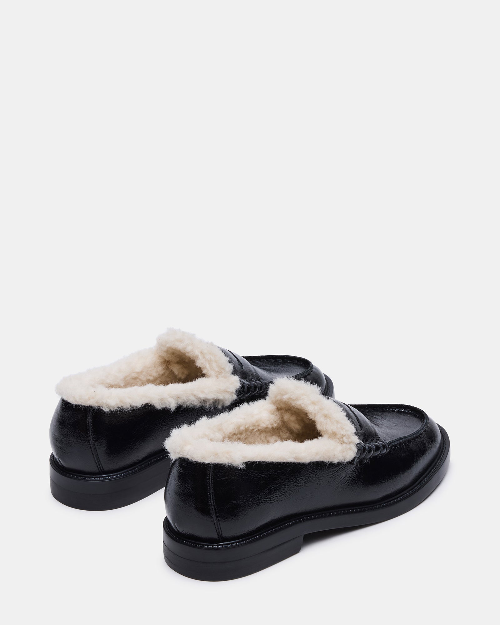 MADISON FAUX FUR BLACK LEATHER - Image 5