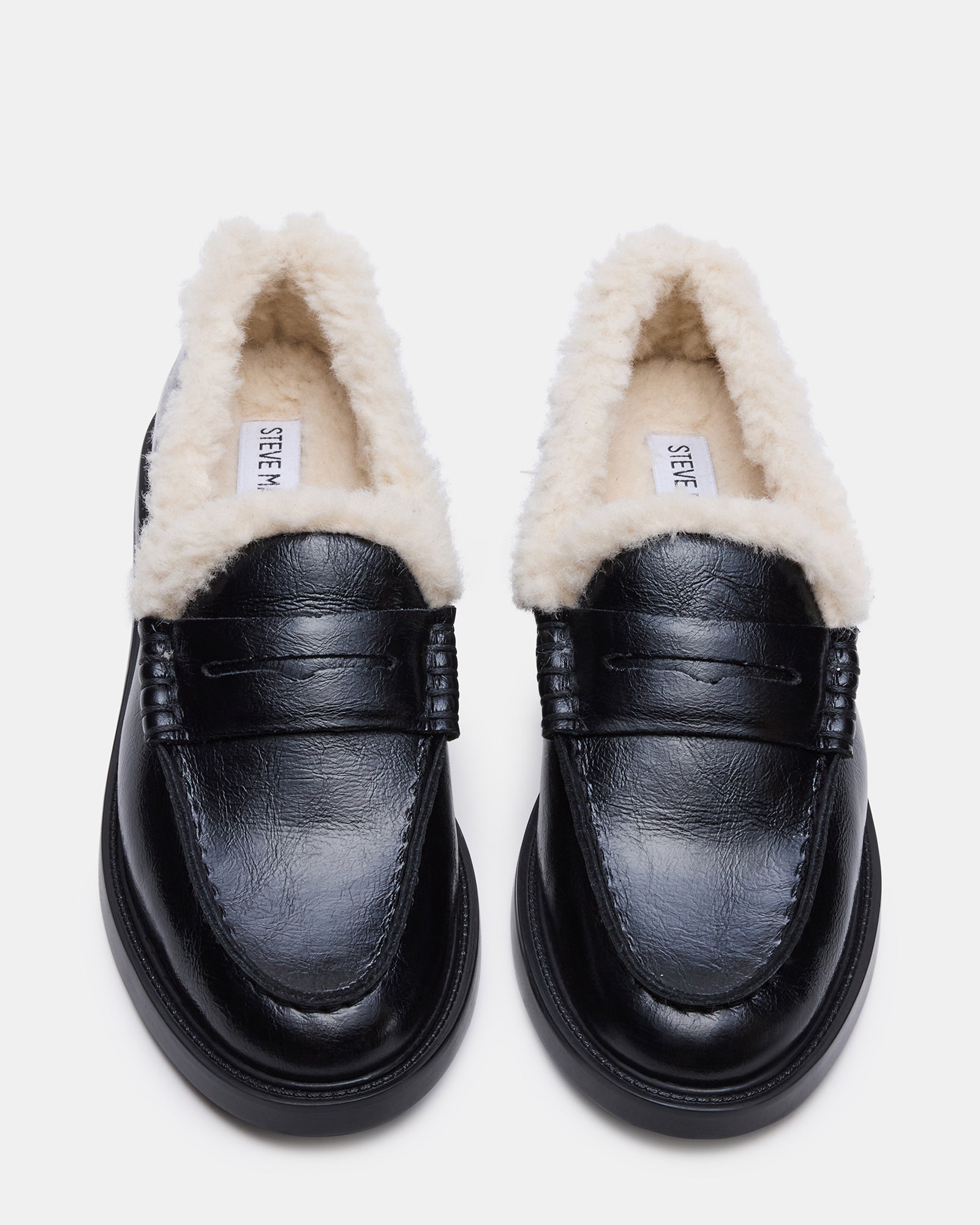 MADISON FAUX FUR BLACK LEATHER - Image 4