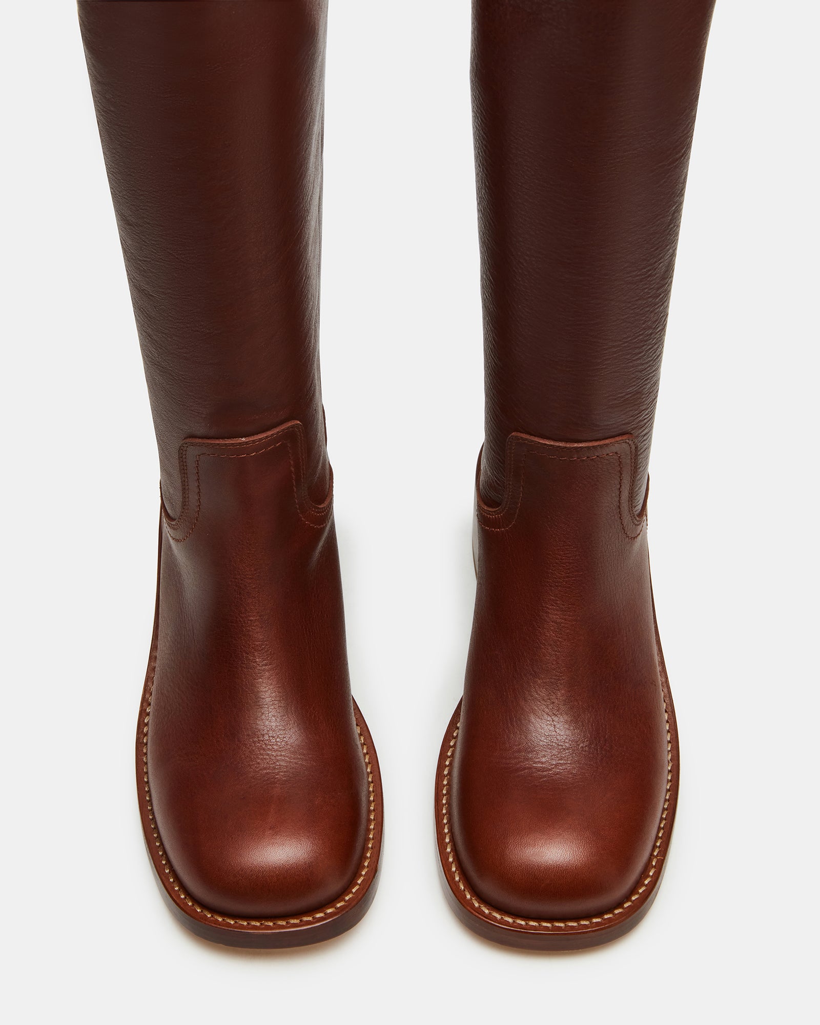 RIGGS RUST LEATHER WIDE CALF - Image 4