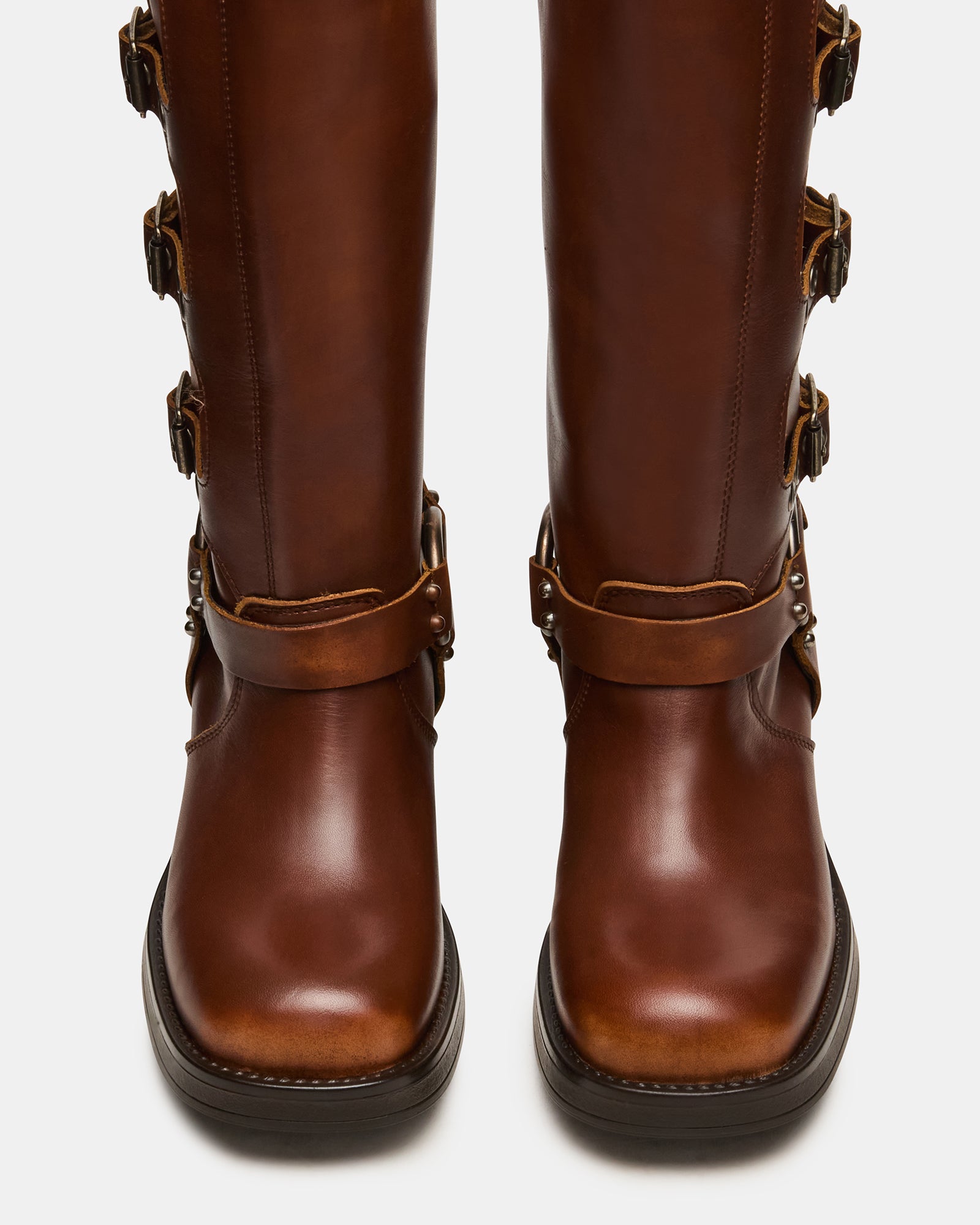 ROCKY COGNAC DISTRESSED WIDE CALF - Image 4