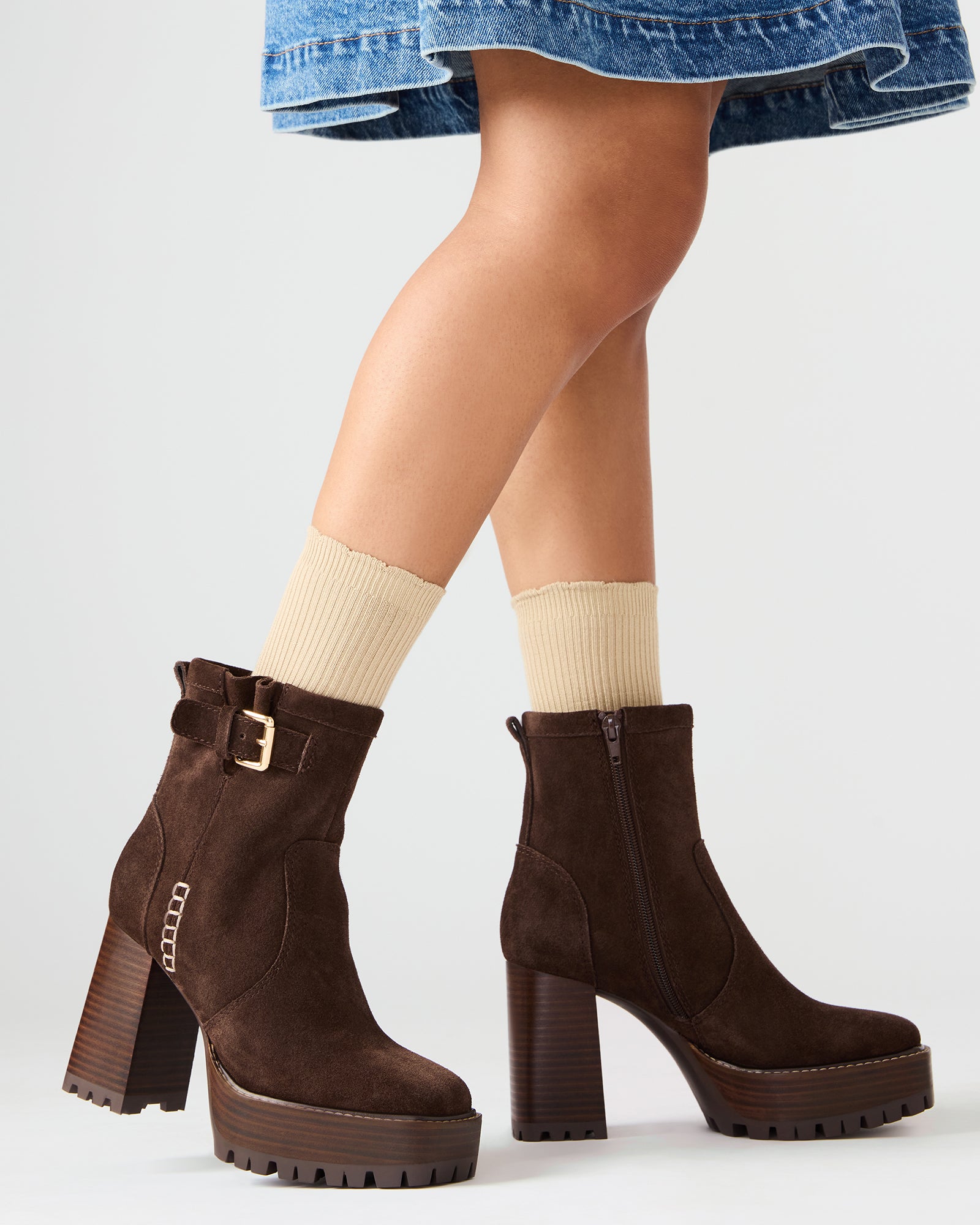 SUMMIT DARK BROWN SUEDE - Image 2